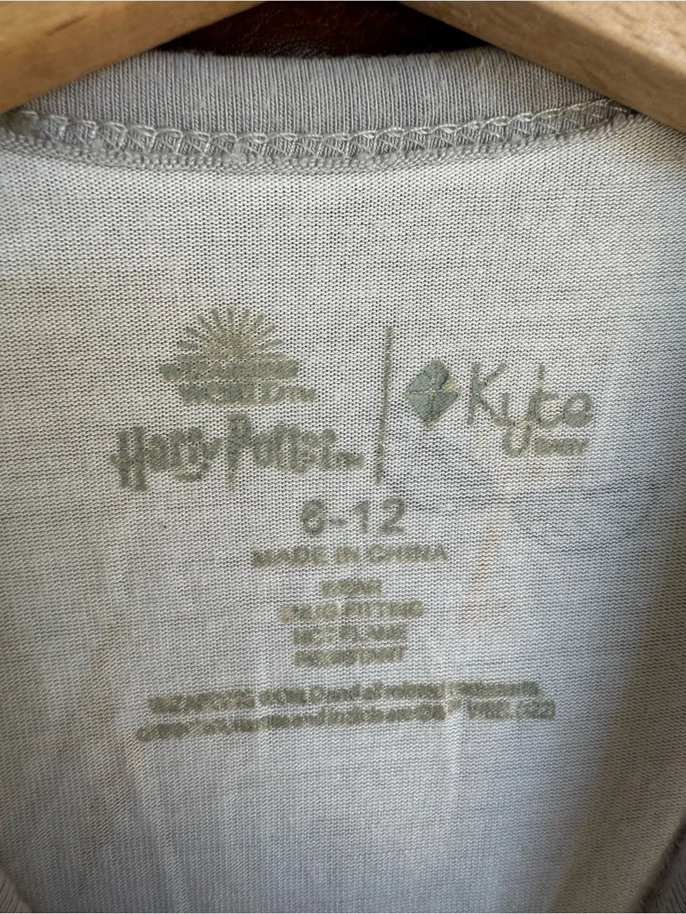 Kyte Baby x Harry Potter Bamboo Romper 6-12M
